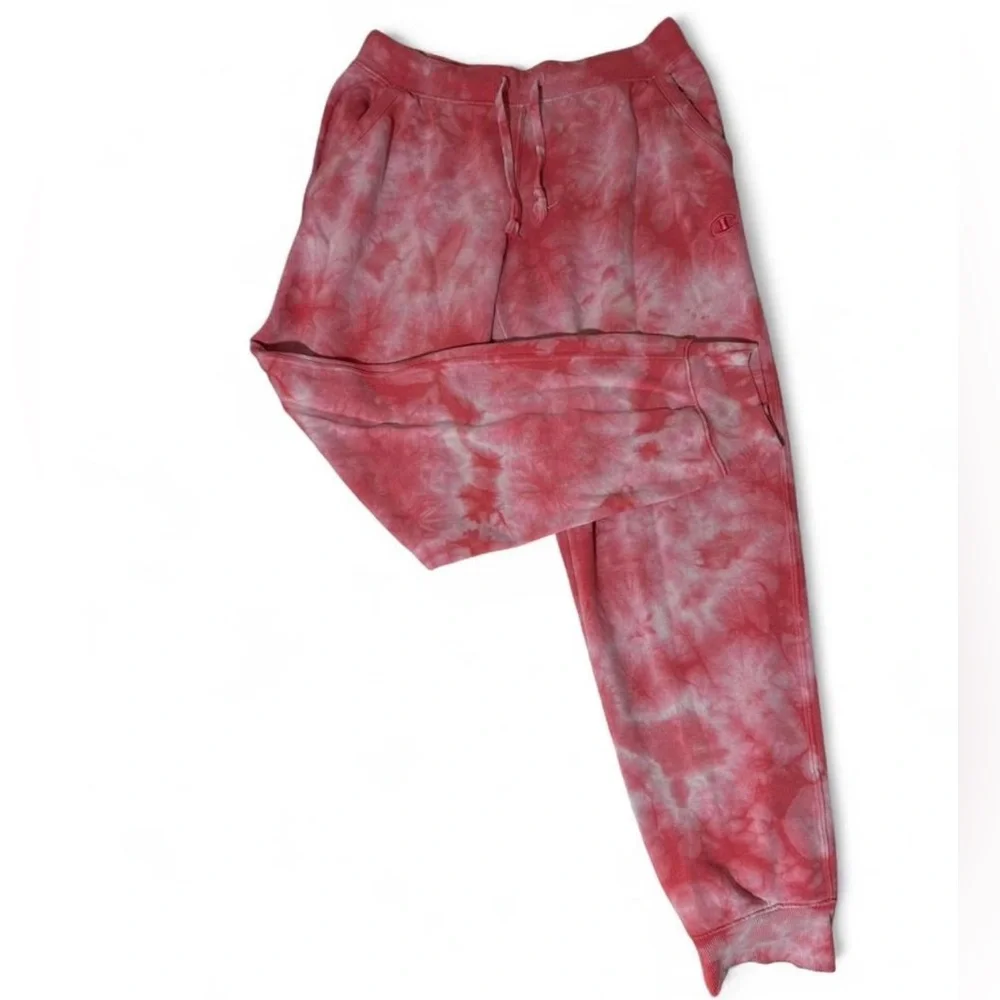 Champion Pink Tie-Dye Sweatshirt and Joggers Set - Picture 2 of 9
